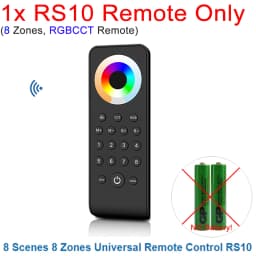 Skydance RS1 RS2 RS3 RS4 RS6 RS8 RS9 RS10 1 2 4 8 Zones RF Remote Controller for Single Color CCT RGB RGBW RGB+CCT RF Controller