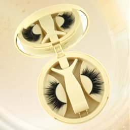 New 1 Pair Cat Eye Magnetic Eyelashes Set With Tweezers Natural Light Eyelash Extension Tools Reusable False Eyelashes Makeup