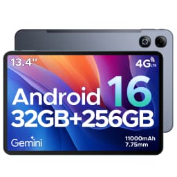 DOOGEE Tab G6 Max 2 in 1 Tablet PC 32GB 256GB 13.4'' FHD+ Display Android 16 Gemini AI 11000mAh 7.7mm Ultra-thin Widevine L1