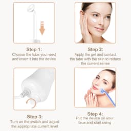 Replace High Frequency Electrotherapy Wand Internal Electrodes Glass Electrode HF Tube Neon Argon Skin Care Tool
