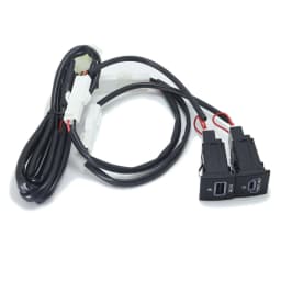 For VW Golf 6 Jetta 5 MK5 Scirocco 06-12 QC3.0 Type C PD USB Quick Car Charger Socket Nondestructive Replacement Harness 12V/24