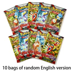 10 Pack Pokemon Cards 151 Team up Sun & Moon Thunder English Trading Card Game Evolutions Booster Collectible Kids Toys Gifts