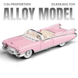 1:24 Eldorado EVO Miniature Toy Sports Car Models Alloy Diecast Sound Light Doors Opened Pull Back Sports Cars for Boys Gifts