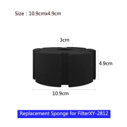 Aquarium Filter Sponge for Fish Tank Air Pump Skimmer Biochemical Sponge Filter Aquarium Bio Filter Filtro Aquario Acessorio