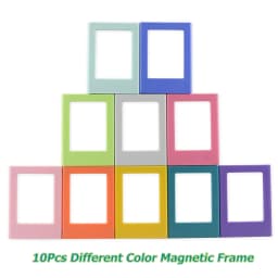 5-20PCS Assorted Color Free Combination Magnetic Photo Frame For Fujifilm Instax Mini Film Intax Mini 12 11Film Mini 8 7s 70 90