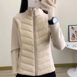 2026 New Women Light and Thin Down Cotton Coat Windproof Warm Autumn Winter Cotton Jacket Thin Design Outdoor Sports Jacket