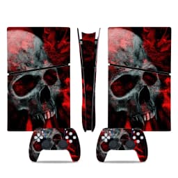 For PS5 Slim Digital Protective Decal Skin Sticker Cover Wrap Console and Wireless Controller