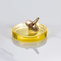 Crystal Gyro Disk Crystal Smooth Pallet Hand Twist Gyro Display Station K9 Base