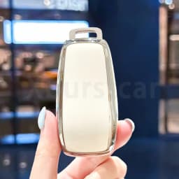 Auto Keyless Shell Fob Bag Car Key Case Cover For Mercedes Benz GLC CLE CLA GLB GLS W177 W205 W213 W222 X167 AMG A C E S G Class