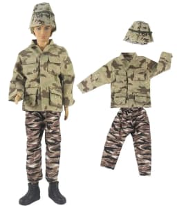 1 Set Doll Clothes Outfit for 12 inch Ken Doll Many Style for Choice A02
