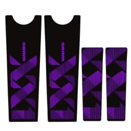 4Pcs SRAM XX1 Colorful Decal Set Stylish Vinyl Stickers for Bike Cranksets Laptops Skateboards Water Bottles