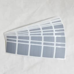 100pcs All Kind Adhesive SCRATCH OFF Stickers DIY Manual Label Tape Hand Made Scratched Stripe Card Film
