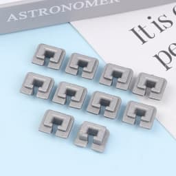 5/10 Pcs Aluminum Alloy Trimmer Head Eyelet Square Cord Buckle Replacement Parts Gardening Tools Lawn Mower Trimmer Accessories