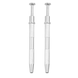 2pcs Piercing Jewelry Ball Top Holder Pick-up Tool Tweezers Catcher Grabbers With 4 Claws Piercing Jewelry Making Grasping Tools