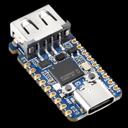 RP2350 USB-A Mini Development Board RP2350A Waveshare Expansion Board Programmable I/O Compatible with USB 2.0/1.1 Transmission