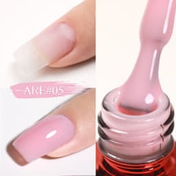 AS Rubber Base Coat UV Gel Colorful Gel Nail Polish Semi Permanent Tempered Top Coat UV LED Nail Art Manicure Nail Varnish