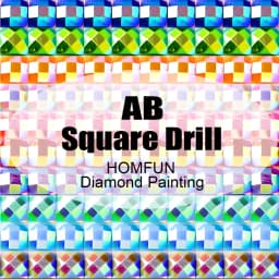 HOMFUN Resin + Fairy Dust + AB Drill Photo Custom Full Drill 5D DIY Diamond Painting Private Cross Stitch 3D 5D Embroidery Decor