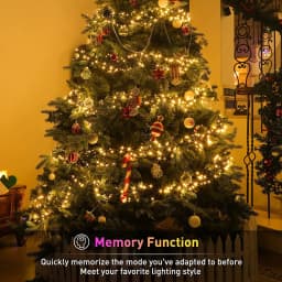 6M-75M Green Wire LED String Fairy Cluster Lights Christmas Tree Lights Outdoor Garland New Year Street Home Party Wedding Decor