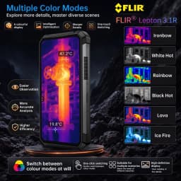 8849 TANK 5 Pro FLIR Thermal Imaging 2K Projector Rugged Smartphone eSIM Dimensity 9400e 3K AMOLED 17600mAh 220Lumen 18GB+512GB