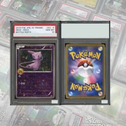 DIY Proxy PTCG Graded Collection Card Mew Vmax Secret Sword&shield Fusion Strike 269/264 English GEM MT10 Holographic Label Gift