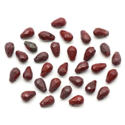 10PC New Reiki Natural Gem Stone Beads Charms Drop-shaped Faceted Moonstone Pendant for DIY Necklace Earring Jewelry Making Gift