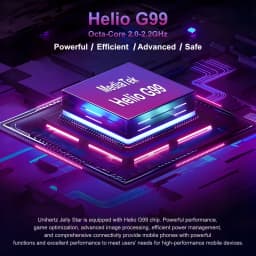 Unihertz Jelly Star Smallest Android 13 Smartphone 8GB 256GB Led Light Transparent Backshell Mobile Phone 48MP 3inch Cellphones