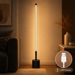 Intelligent Floor Lamp, 180 Degree Illumination, Warm Light, Height of 50cm Suitable for Study and Bedroom