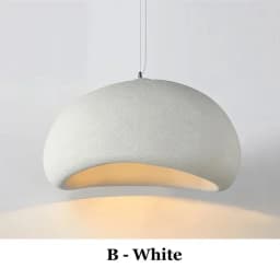 Nordic Wabi Sabi Ceiling Chandelier Modern E27 LED Dining Table Pendant Lights for Living Room Bedroom Loft Decor Hanging Lamp