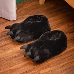 2026 Chunky Warm Bear Paw Slippers for Home Women Creative Funny Slipper Soft Plush Cute Cartoon Girls Indoor House Floor Shoes