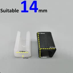 U Shaped Chair Leg Pad Anti-front Tilt Glides for Floor Protector Furniture Foot Table Leg End Tube Caps