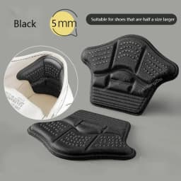 2Pcs Soft Heel Insoles Pads Pain Relief Cushions Size-Adjustable Anti-Wear Inserts for Sneakers Loafers and High Heels