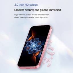 SOYES Mini Smartphone 3.0" Display 2GB RAM 16GB ROM Android 9.0 Dual SIM Standby Face Unlocked 3G Social Media App Small Phone
