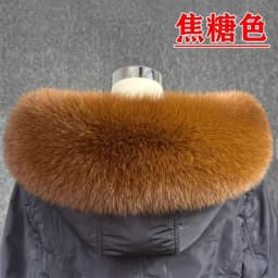 Real Fox Fur Collar Women Universal Hat Strip Down Jacket Fur Collar Winter Warm Fur Scarf Shawl Luxury Neck Warmer Fur Scarf