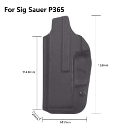 Tactical Concealed Carry IWB Holster Kydex Gun Holster Quick Draw Right Holder For Glock 17 19 43X Taurus G2C TH9 Sig Sauer P365
