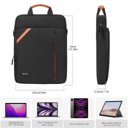 Laptop Sleeve 13.3 Inch, 13-14.1 Inch Messenger Bag, Laptop Case Briefcase for MacBook Pro 13 Case MacBook Pro 14