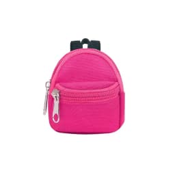 1 Piece Double-Shoulder Zipper Small Coin Purse Keychain Mini Backpack Pendant