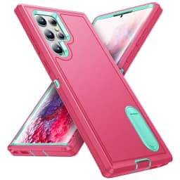 Case For Samsung Galaxy S26 Ultra S25 Edge S24 A17 A56 Heavy Anti-Scratch Rugged Protective Kickstand Full Body Shockproof Cover
