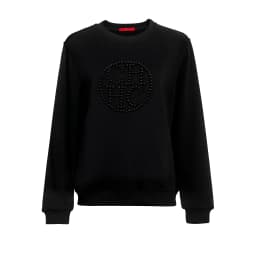 CHCH Women's Pullover Autumn Winter Casual Home Commuting Female Classic Hoodie New Fashion Bead Design Ladies Long Sleeved Tops