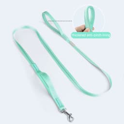 Adjustable Solid Nylon Dog Harness with 2 D-Rings Lightweight Comfortable No-Pull H-typed Dog Chest Harness Outdoor Pet Supplies
