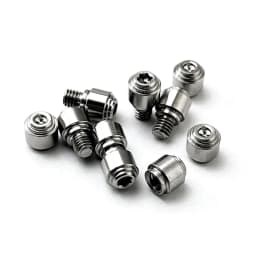1piece Titanium Alloy Diy Push Knife Nail Screw for BM Bugout 535 Push Knife Rivet Screw Pushing Modified Parts