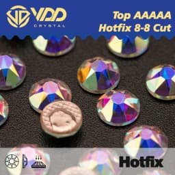 VDD AAAAA High Quality Glass Rhinestones Crystal AB Flatback Glitter Strass Stones For Nail Art DIY Crafts Clothes Decorations