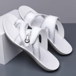Summer Men Sandals Open Toe Flat Mens Casual Shoes Outdoor Walking Sandals for Men Beach Shoes Sandalias Hombre Men Slippers