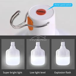 Portable Camping Emergency Lighting Lights USB Rechargeable Led Bulbs Flashlight Outdoor Garden Picnics Work Hanging Tent Lamp