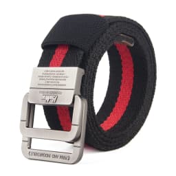 Canvas Belt, Men's Belt, Alloy Double Loop Buckle, Korean Fashion Denim, Teenage Student Pants Belt, Women's Belt
