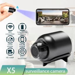 1080P New X5 Mini Camera Clear Night Vision Light Weight Portable Premium Cams Motion Detection Wireless Surveillance Camera
