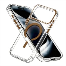 Ultra Slim Luxury Magnetic Shockproof Phone Case for iPhone 17 Air 16e 15 14 13 Pro Max for Magsafe Wireless Charge Cases Cover