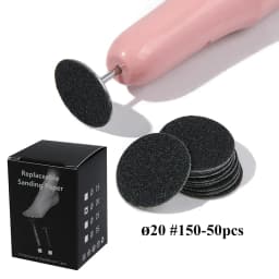 20/25/35MM Replaceable Sandpaper Disc for Foot Dead Skin Calluse Remove Foot Salon Cuticle Files Electric Rotating Pedicure Tool
