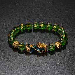 Color Changed Feng Shui Pi Xiu Bracelets Men Nature Stone Lucky Amulet Charm Beaded Bracelets Women Pi Yao Brave Wealth Jewelry