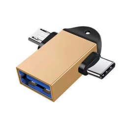 For Android Type-C 2-in-1 OTG Adapter Otg Type C Cable For Xiaomi Tablet Hard Disk Drive Flash Disk USB Mouse Converters