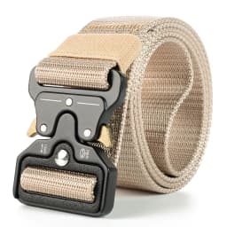 High Quality Outdoor Sport Men Belt Big Size Cloth Fabric Buckle Belt Combat Canvas Belt Outdoor Hunting